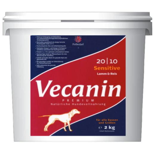 4,5 kg Testpaket Vecanin Sensitive Lamm & Reis 20/10