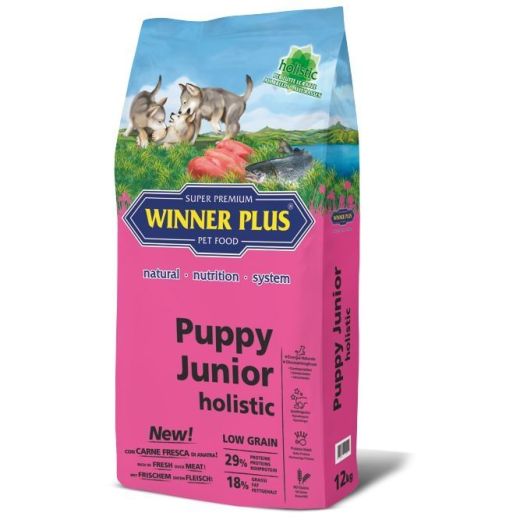 WINNER PLUS HOLISTIC Puppy Junior 12kg